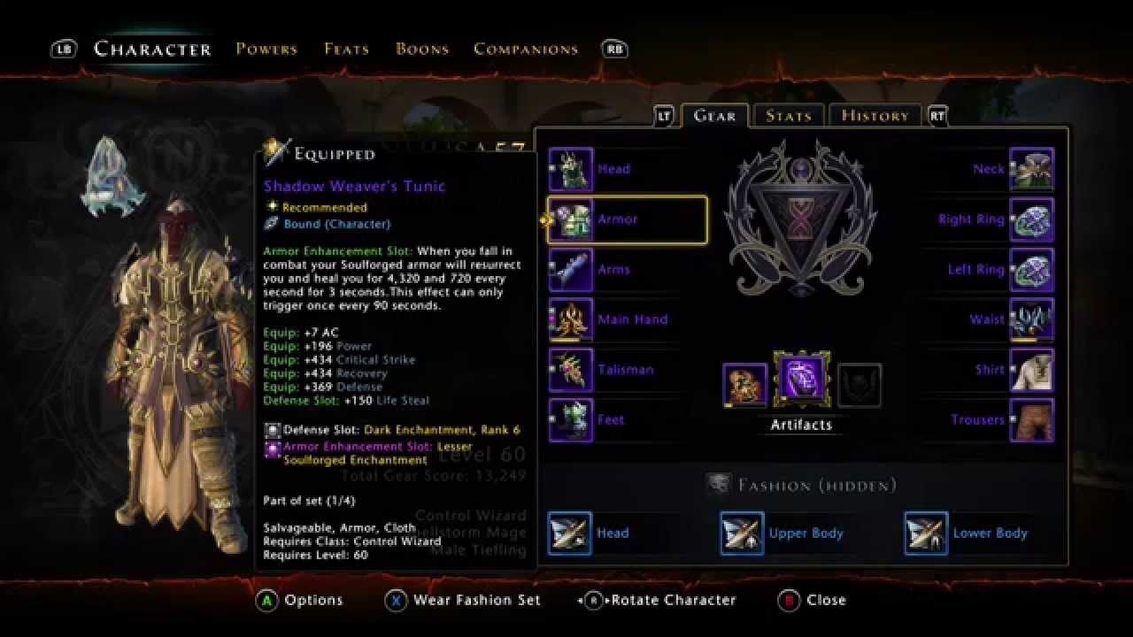Neverwinter how to get good gear at level 70